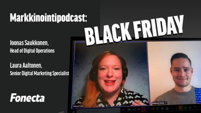 Black Friday -podcastissa painavaa asiaa