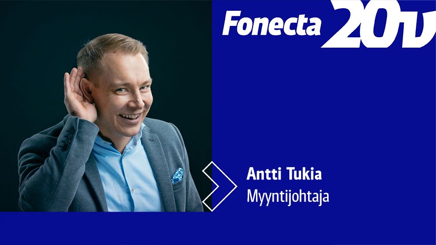 Fonectan Antti Tukia kertoo podcastissa ostokäyttäytymisen muutoksesta